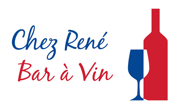 Logogestaltung Chez Ren // Mobile Weinbar // Bad Nauheim